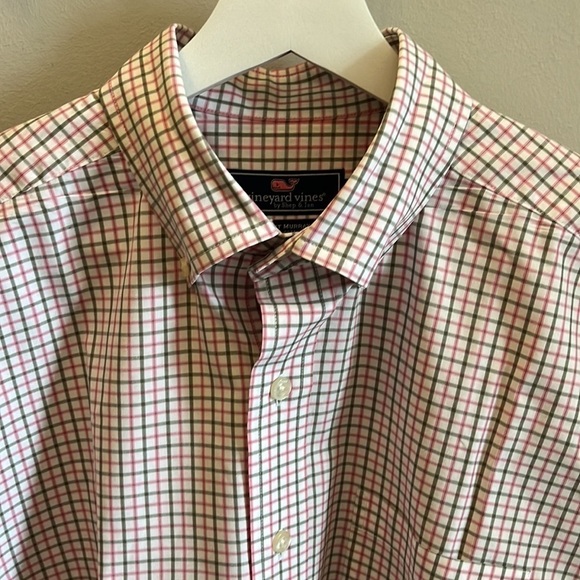 Vineyard Vines Murray Shirt Casual Button Down Classic Fit Size Medium - Picture 4 of 11
